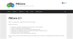 Desktop Screenshot of pbcore.org